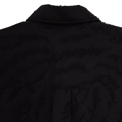 Hello Sunflower Ace Shirt Black 1193 Degli Uberti